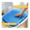 COJIN DE GEL ORTOPEDICO FLEXIBLE Y CONFORTABLE